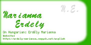 marianna erdely business card